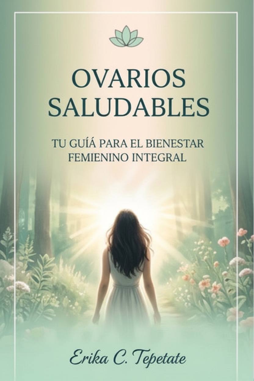 Portada del ebook Ovarios Saludables por Erika C Tepetate